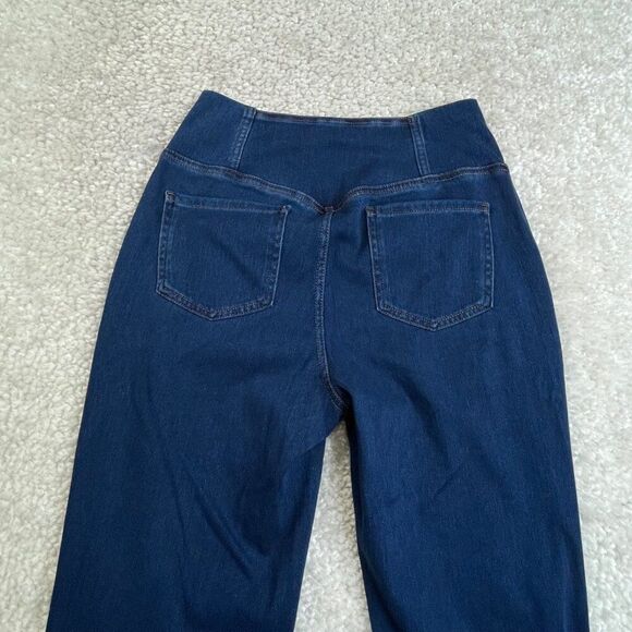 Halaramagic High Waisted Crossover Stretchy Super Flare Jean 32" Small Tall - Picture 7 of 11